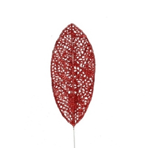 10cm Blad glitter 14*6cm