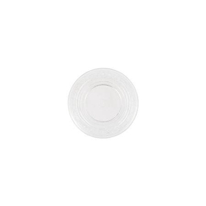 Dayah Transparent Glass Plate 18x2cm