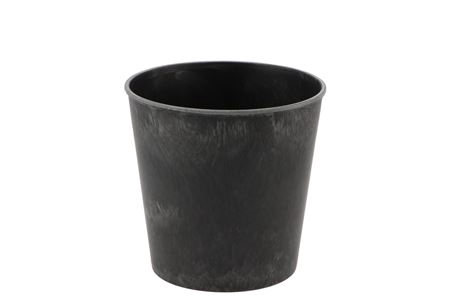 <h4>Melamine Grey Pot 16x12x13cm Nm</h4>