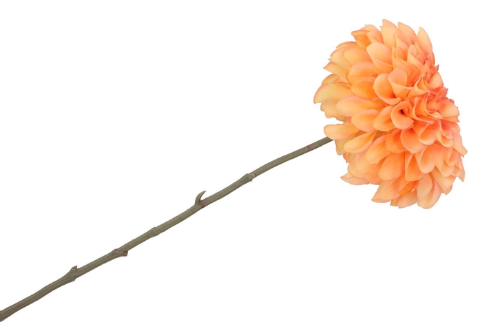 <h4>Silk Dahlia Bold Orange 68cm</h4>