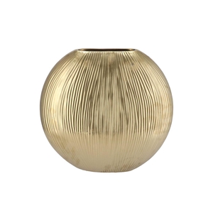 Sifan Gold Vase Oval 41x16x39cm