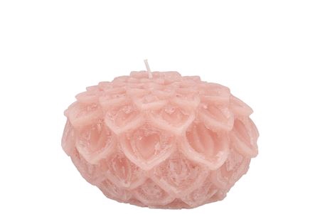 <h4>Candle Dahlia Old Light Pink 9x7cm Nm</h4>