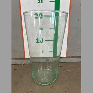 GLAZEN VAAS H20XD12CM