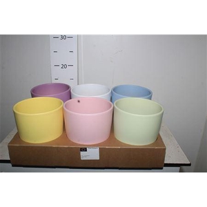 Keramische Pot H% Mix Pastel