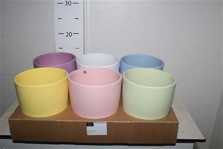 <h4>Keramische Pot H% Mix Pastel</h4>