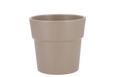 <h4>Ceramic Stone Grey Pot Orchid Edge 13cm</h4>