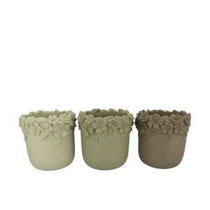 Gigi Summer Green Mix Flower Pot Ass 27x27x25m