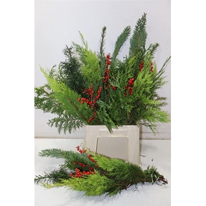 Kerstgroen Boeket