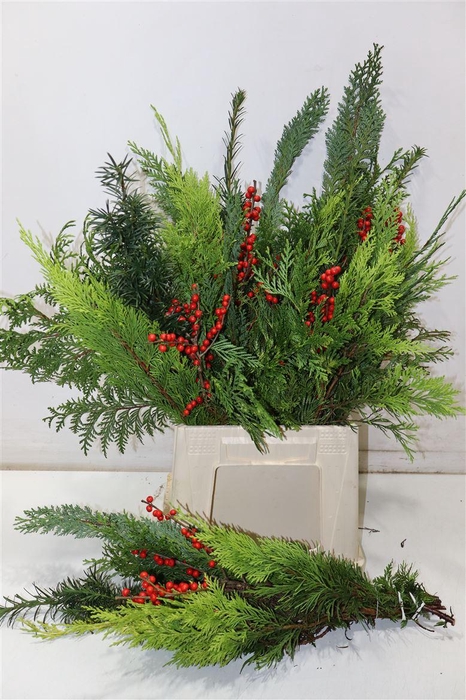 <h4>Kerstgroen Boeket</h4>