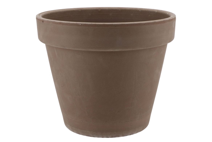 <h4>Terracotta Choco Pot Grey D31xh27cm</h4>