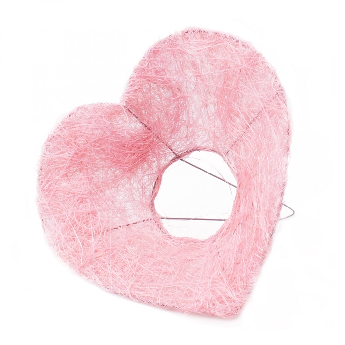 <h4>Love Bouquetholder heart sisal 20cm</h4>