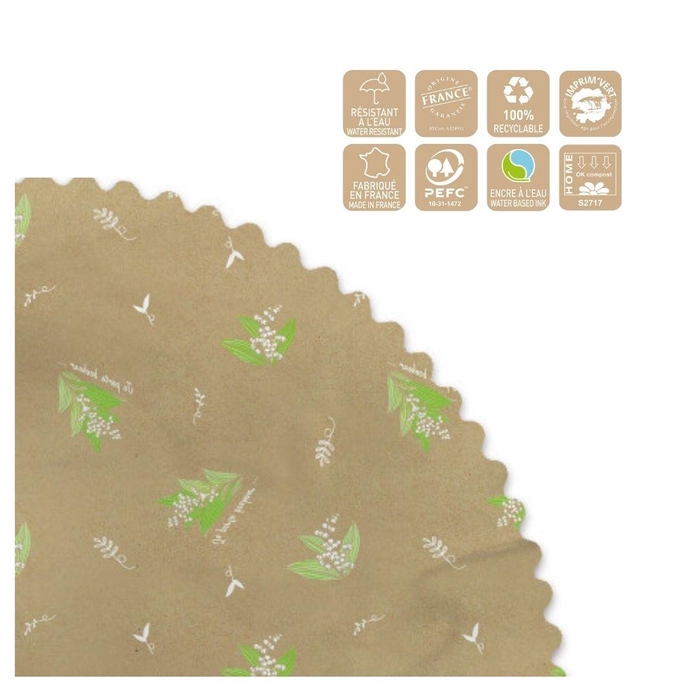 <h4>Muguet Papier vel Happy 24*24cm x250</h4>