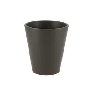 Ceramic Dark Green Pot Orchid 15cm Nm