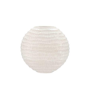 Lima White Vase Oval 31x12x30cm Nm