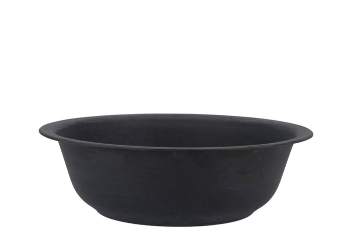 <h4>Zinc Basic Black Bowl 30x9cm</h4>