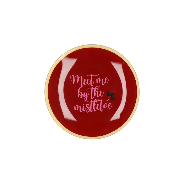 <h4>Plate Round Meet Me By 18x18x2cm</h4>