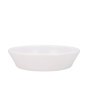 Ceramic Bowl Mat Wit Low Round 25x6cm