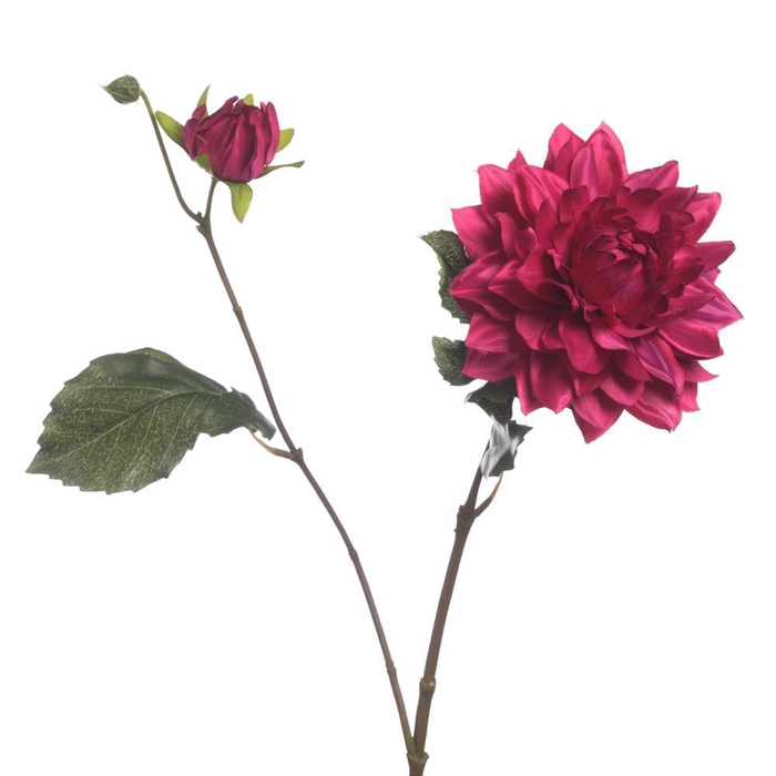 <h4>AF Dahlia x2 L63cm Burgundy</h4>
