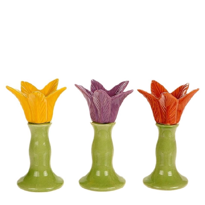 <h4>Homedeco Kandelaar narcis d07.5*13cm</h4>