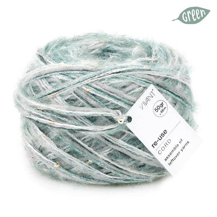 <h4>RE-USE CORD 50 GRAM D4MM EMERALD</h4>