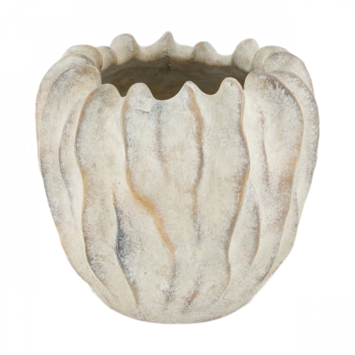 <h4>Ceramics Mascali pot d19*16.5cm</h4>