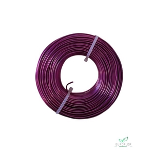 ALUMINIUM WIRE 2MM PINK 60M 500GR
