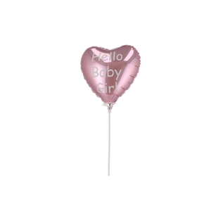 Pick Balloon Hello Baby Girl 18x11x55cm