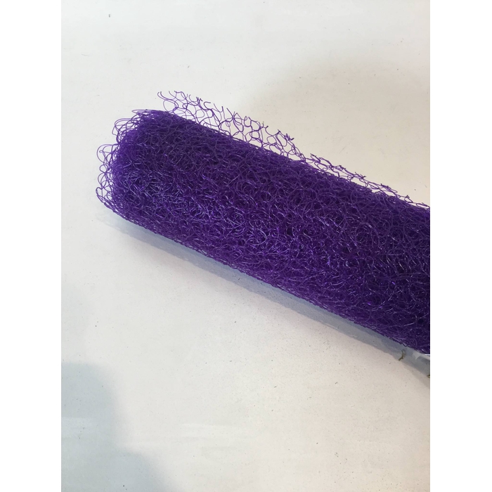 <h4>CURLY MESH PURPLE 55CM*5.5M</h4>