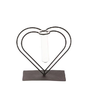 Valentine Glass Heart 1 tube 14*7*17cm