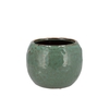 Iron Stone Green Ball Pot 16x16x12cm Nm