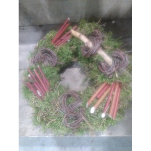 KRANZ 02 MOOS-CORNUS 25CM