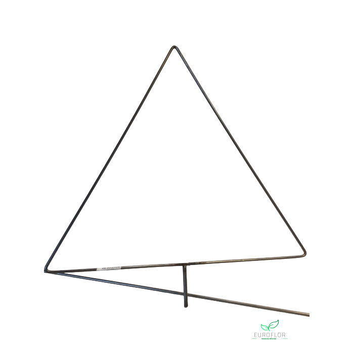 <h4>METAL FRAME DRIEHOEK 80X80X80 OP STAAF 180CM</h4>