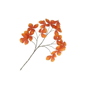 Silk Leaf Chestnut Orange 135cm Nm