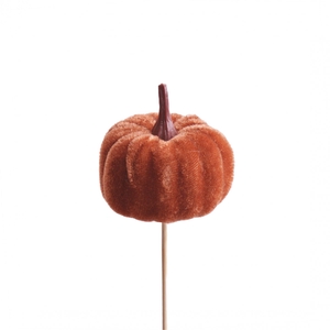 Autumn 10cm Velvet pumpkin 5cm