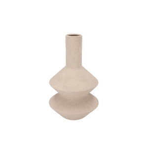 Lisboa Sand Vase Tube 21x21x36cm Nm