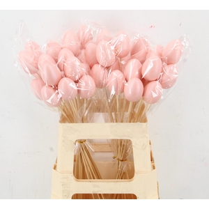 Stick Egg Pearly Pink 6cm