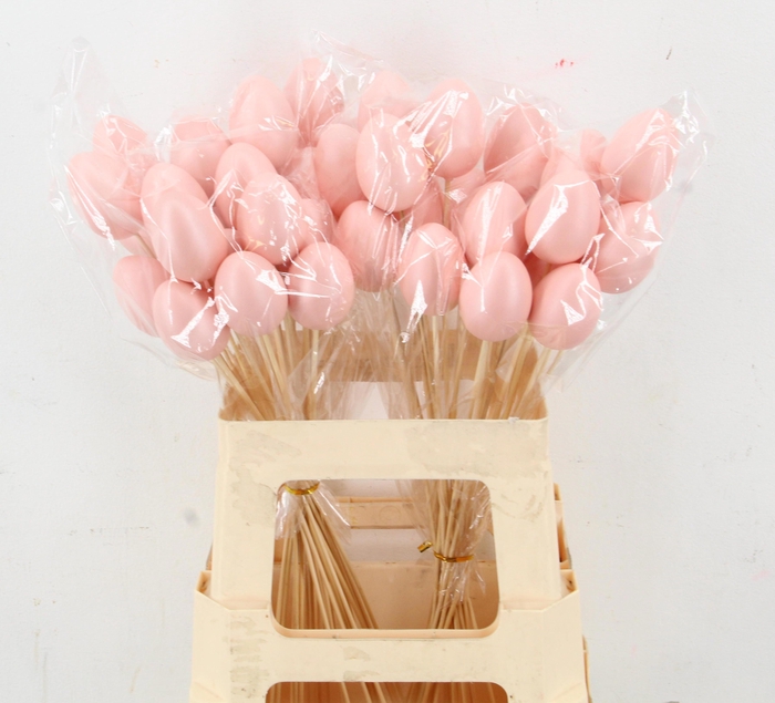 <h4>Stick Egg Pearly Pink 6cm</h4>