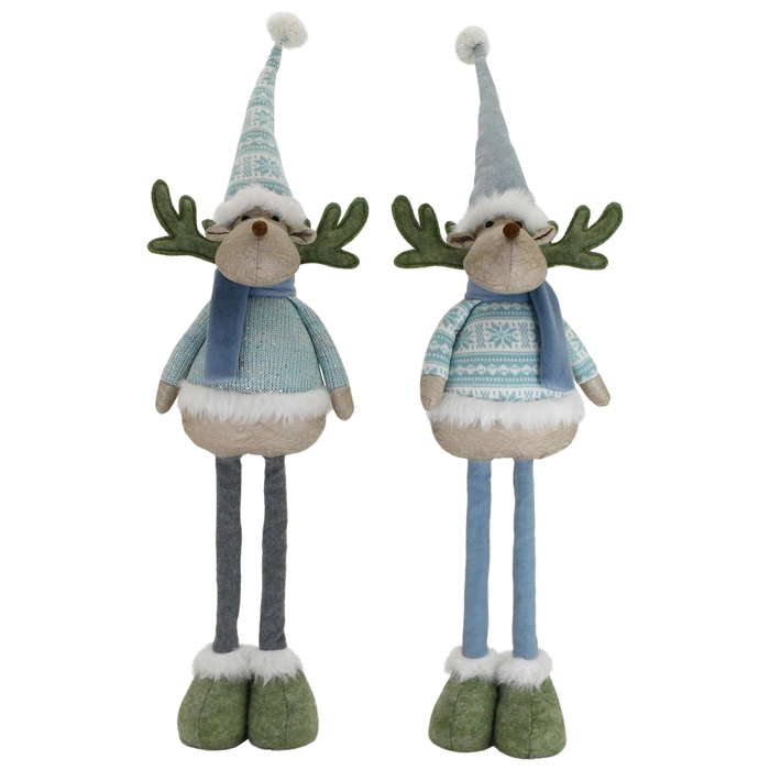 <h4>Dec Standing Reindeer IceBlue</h4>