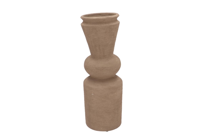 <h4>Lisboa Brown Vase Bulb 15x15x43cm Nm</h4>