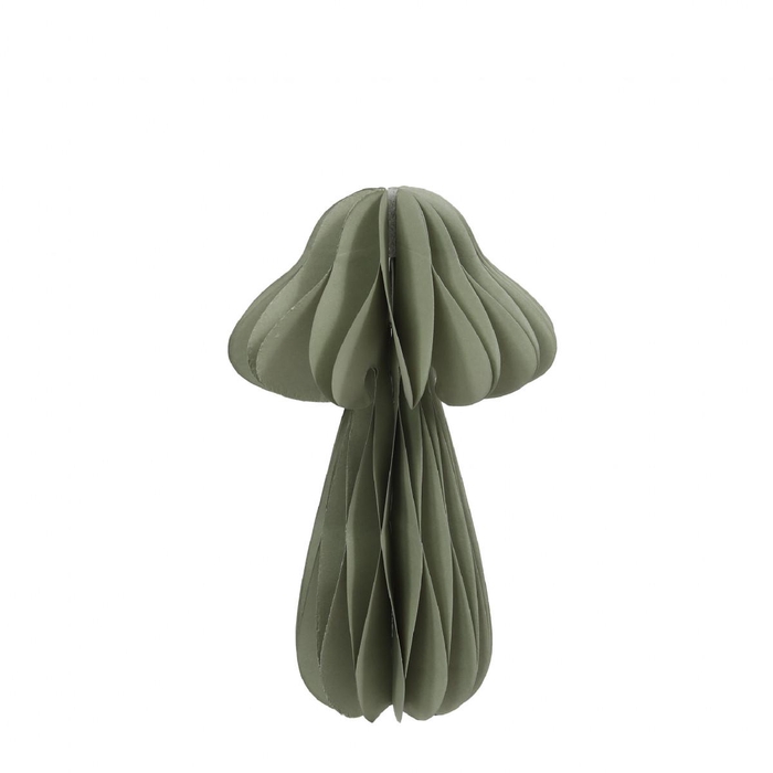 <h4>Herfst Deco paddenstoel papier 12*20cm</h4>