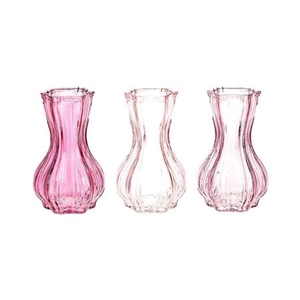Vase Marone 3 Ass. Rnd H15d8.7