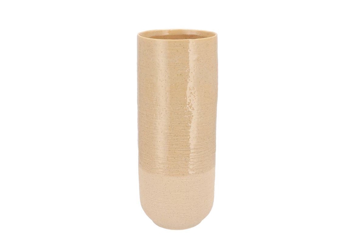 Neva Cozy Sand Vase 14x14x29cm Nm