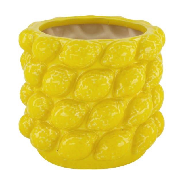 <h4>Keramiek Exclusief Lemon pot d17*15.5cm</h4>
