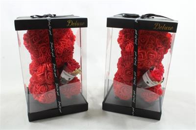 <h4>25CM BEER ROOD BOEKET</h4>