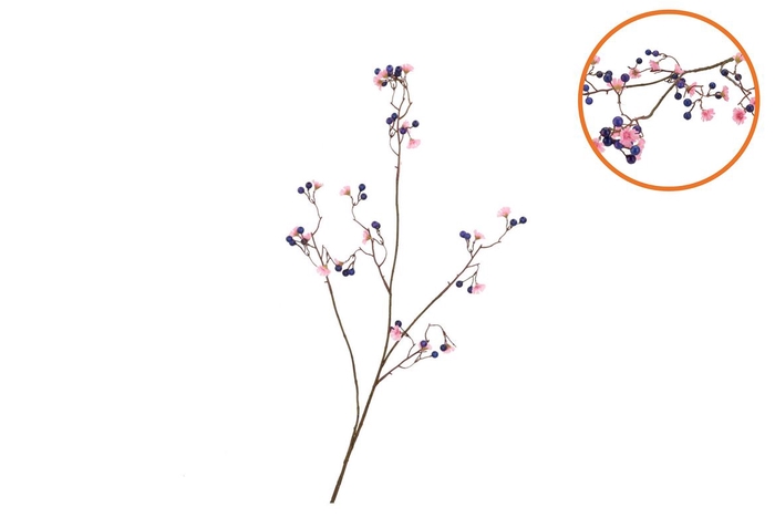 <h4>Silk Berry Blossom Blue 95cm</h4>