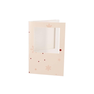 Gift Tile Card Ice Crystal Nude 21x14x1cm