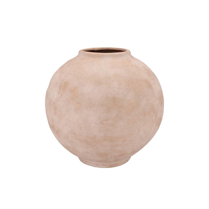 <h4>Florence Antique Gold Pot Round 36x36x34cm</h4>