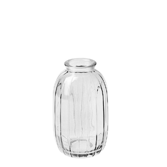 <h4>Glass Bottle Julie d3/7*12cm</h4>