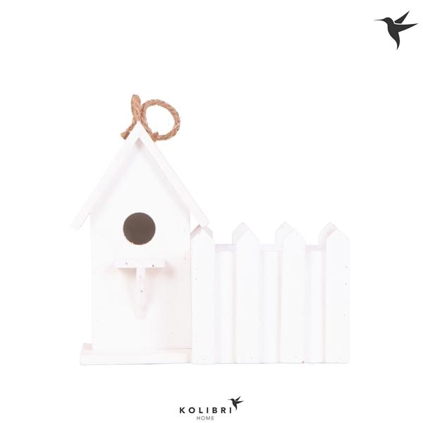 Kolibri Home Birdhouse white
