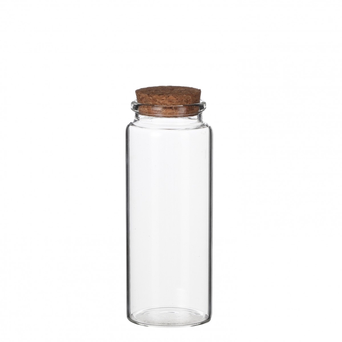 <h4>Glas Fles Kurk d04.5*12.5cm</h4>